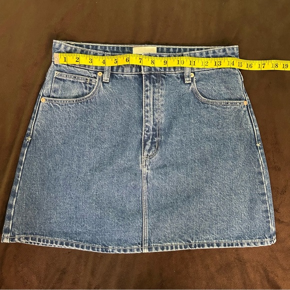 ABRAND Denim Mini Skirt size 28 - Picture 4 of 10